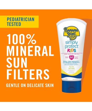 Banana Boat Simply Protect Baby Sunscreen Lotion SPF 50+ & Banana Boat Simply Protect Kids Sunscreen Lotion SPF 50+ - Buy Online on GoSupps.com