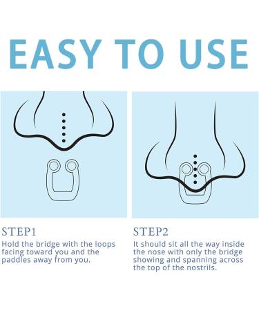 Clipple Silicone Magnetic Anti Snore Nose Clip - Stop Snoring Device for Men and Women (2 pcs) - Buy Online on GoSupps.com
