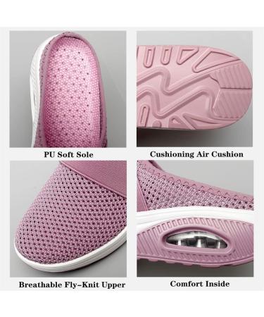 Women's Dark Grey Air Cushion Orthopedic Diabetic Walking Shoes with Arch Support - Size 8 - Buy Online on GoSupps.com