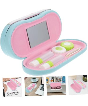 Partykindom Double-Layer Glasses Case - Family Travel Box & Space Saver Lens Kit with Digital Printing | International Shipping Available - Buy Online on GoSupps.com