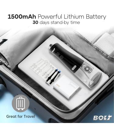 Buy Bolt Cordless Dental Water Flosser | 9 Modes Digital Display Travel Bag & More | Best for Teeth Gums Braces - Ship Internationally - Buy Online on GoSupps.com