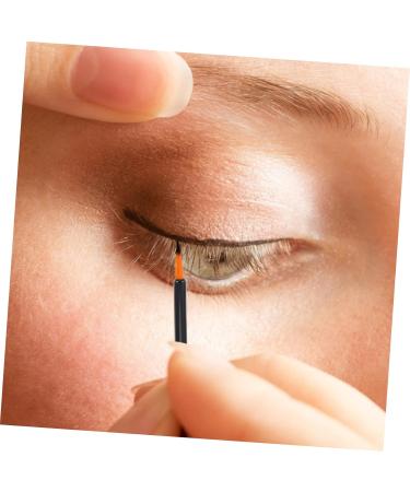 BELLIFFY 100pcs Disposable Eyelash Brush Cosmetic Brush Makeup Eyeliner Flat Eyeliner Brush Plastic - Buy Online on GoSupps.com