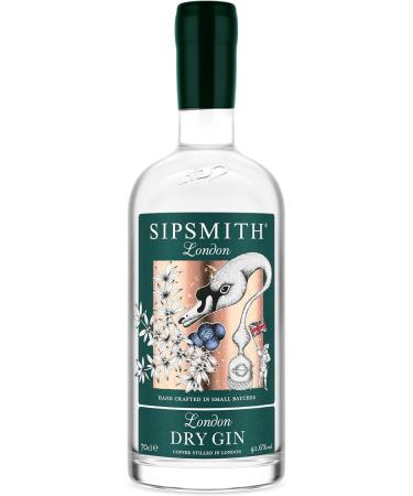 Sipsmith London Dry Gin 70cl & Fever-Tree Refreshingly Light Indian Tonic Water 8 x 150ml (Pack of 3 Total 24 cans) 70 cl + Indian Tonic Water - Buy Online on GoSupps.com