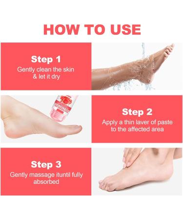 Very Dry and Damaged Foot Cream Moisturizing Foot Cream Exfoliating Cream Cracks Heal Ointment Anti-Crack Foot Cream Anti-Tear Cream for Winter Skin (C 40g) - Buy Online on GoSupps.com