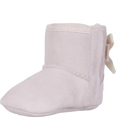 UGG Unisex Baby Jesse Bow Ii and Beanie Fashion Boot 0.5 UK Child Baby Pink