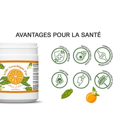 Kala Health - Vitamine C Pure 1 kg - Poudre de vitamine C - Acide ascorbique pur - Fourniture de 1000 jours x 1000 mg dosage lev - Avec cuill re-doseuse - V g talien - Qualit premium - Buy Online on GoSupps.com