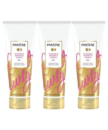 Pantene Curl Perfection Sculpting Gel 6.8 oz (Pack of 3) by Pantene