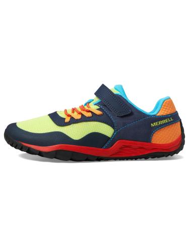 Merrell Unisex Kids Trail Glove 7 A/C Sneaker 39 EU Navy Multi