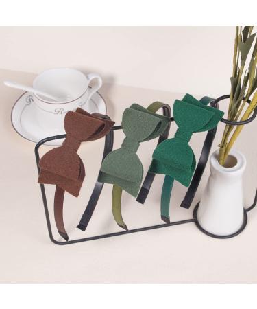 XIMA 18PCS Felt Woolen Fabric Hair Bows Headbands for Girls, Kids, Teens, Toddlers, and Women - Buy Online on GoSupps.com