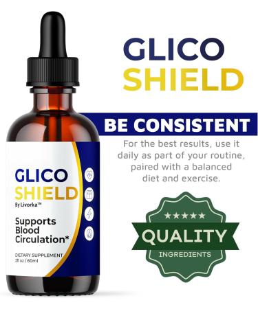 (2 Pack) GlicoShield Drops - Official GlicoShield Pro Support Supplement Drops - Maximum Strength Original Natural To Overall Wellness And Support Health GlicoShield Reviews 2 Bottles For 2 Months - Buy Online on GoSupps.com