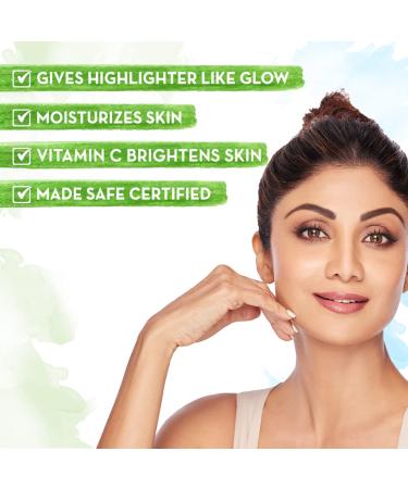 Mamaearth Vitamin C Daily Glow Lumi Face Cream | Moisturized Skin with Highlighter Like Glow | Relieves Dullness & Revives Natural Radiance | Lightweight & Non Sticky | 1.06 Oz/30g - Buy Online on GoSupps.com