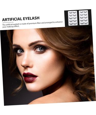 minkissy 5 Pairs Eyelashes Cat Eyes Look Faux Lashes Fluffy Dramatic Lashes for Halloween Faux Lashes Wispy Dense Eyelash False Eyelash Full Make up Eye Makeup Stickers Artificial Fiber - Buy Online on GoSupps.com