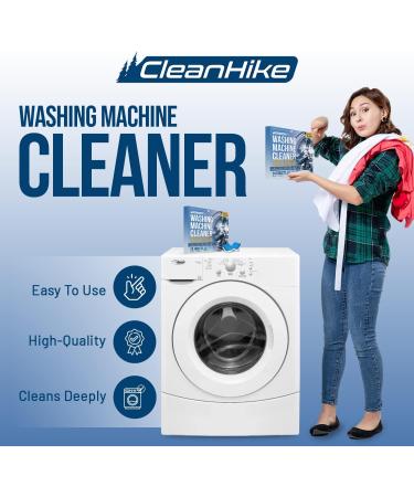 Washing Machine Cleaner Descaler Tablets - Eco-Friendly Deep Cleaning (24 Tablets 1 Year Supply) for HE Front & Top Loaders - Odor & Grime Eliminator - Buy Online on GoSupps.com