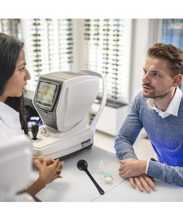 Buy UKCOCO Handheld Eye Occluder - Black Plastic Eye Examination Tool for Accurate Eye Diagrams | International Shipping Available - Buy Online on GoSupps.com