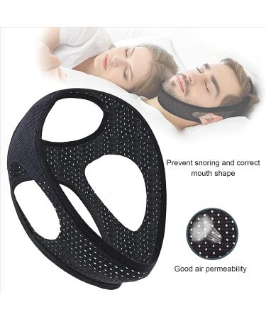 Anti Snore Chin Strap - Natural Sleep Instant Relief Jaw Support Belt - Buy Online on GoSupps.com