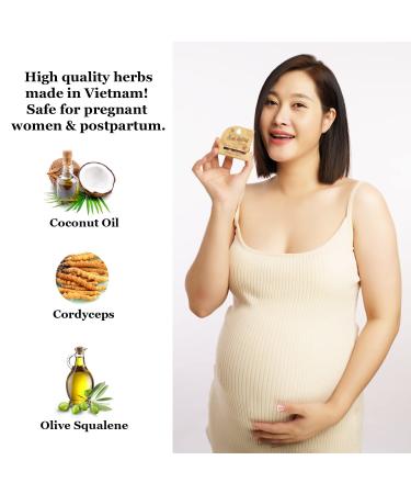 Organic Cordyceps Lip Balm - Pink Orange Red | Moisturizing & Natural | International Shipping - Buy Online on GoSupps.com