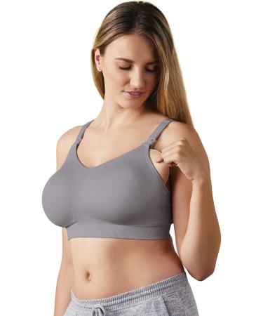 Bravado Body Silk Seamless Nursing Bra 1401, Silver - Comfortable and Stylish Nursing Bra - Buy Online on GoSupps.com