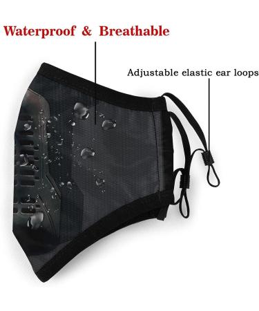 Hhana Masks - Winter Soldier Adult Mask | Adjustable & Prevents Marks | One Size Black - Buy Online on GoSupps.com