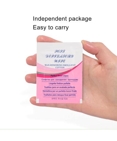Quick & Easy Hair Removal Wax Strips | Facial Arm & Leg Waxing Cleansing Wipes - International Shipping - Buy Online on GoSupps.com