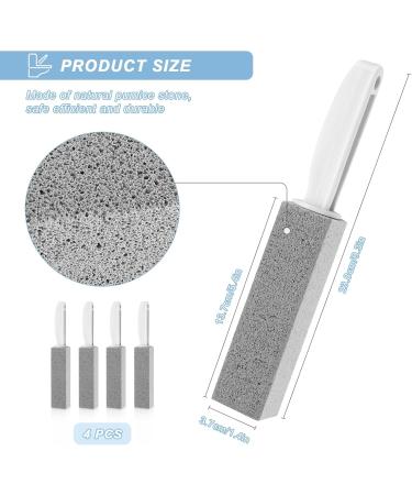 4 Piece Pumice Cleaning Stones Set - Versatile Grill & Toilet BIMSSTEIN Putzstein for Stubborn Stains - Ideal for Kitchen Bathroom & Shower - Buy Online on GoSupps.com