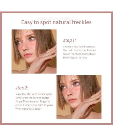 MAEPEOR Freckle Pen Dark Brown - Waterproof Faux Freckles Makeup for Sunkissed Skin - Longlasting Soft Dot Pen for Beginners and Pros (0.11 oz) - Buy Online on GoSupps.com
