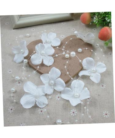 FRCOLOR Bridal Hair Accessory Headband Hair Accessory Flower Hair Clip Korean headband bride Bride Pearl Fabric Headband - Buy Online on GoSupps.com