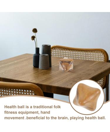 MILISTEN Hexagon Hand Massager | Wooden Thai Massage Ball | Trigger Point Relief Tool for Pain Management - Buy Online on GoSupps.com
