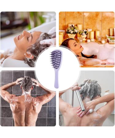 Shop Scalp Massager Brush & Cabot Scrubber | Invigorating Hair Care Tool for Shower | Long Handle Brush for Hair Growth - Buy Online on GoSupps.com