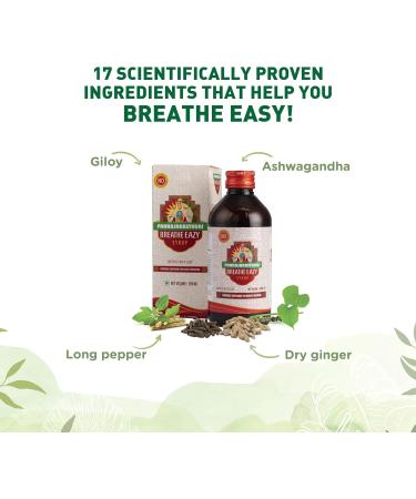 Pankajakasthuri Syrup - Breathe Easy 200ml | Natural Respiratory Support - Buy Online on GoSupps.com