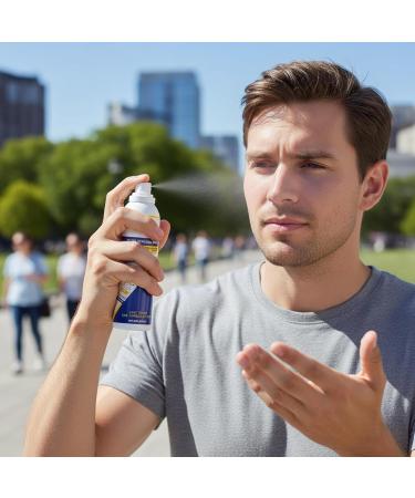Refreshing Face Spray 60 ml Natural Cooling Nebulizer with Instant Absorption Hydrating Facial Vapor | Soothing Atomizer | Light Daily Treatment for Men Women and - Buy Online on GoSupps.com