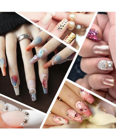 Double-Sided Nail Strass Picker Tool - Wax Pencil & Point Drilling Pin for Rhinestones & Diamond Painting - Multicolored with Storage Box - Buy Online on GoSupps.com