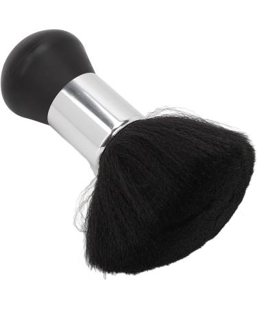 Qukaim Neck Dust Brush Hair Cutting Neck Dust Brush Ergonomic Black Face Neck Hair Dust Cleaning Brush for Home Salon - Buy Online on GoSupps.com