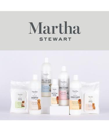 Martha Stewart for Pets Hypoallergenic Grooming Wipes - 100 Count, Bulk Pack, Soothing and Calming Dog Cleaning Wipes - Buy Online on GoSupps.com