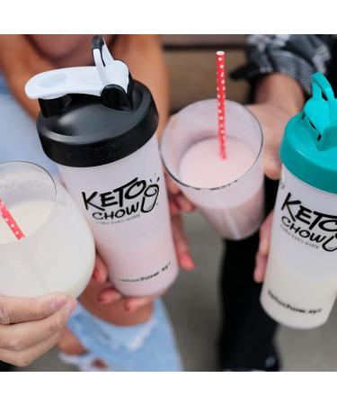 Keto Chow Variety Starter Bundle - Nutritionally Complete Shake Powder for Low Carb Diet | Delicious Meal Substitute | Protein Rich Keto Food with Customizable Fat | Single Meal Samples - Buy Online on GoSupps.com