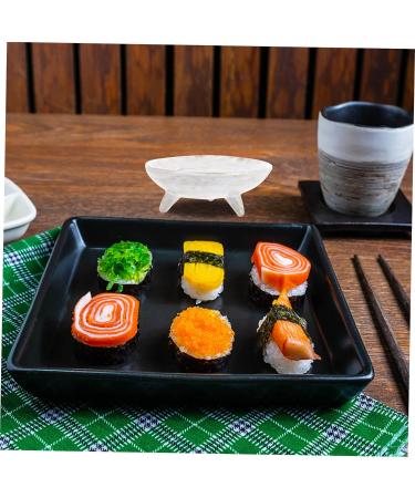 ABOOFAN 1pc Sauce Plate Kitchen Tableware Tea Bag Holder Dish Ceramic Storage Plate Seasoning Plate Ceramic Pasta Bowls Sauce Dipping Bowls Dishes Household Ceramics White Tray - Buy Online on GoSupps.com