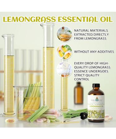EVOKE OCCU Lemongrass Essential Oil and Chamomile Essential Oil - 4 Fl Oz - Buy Online on GoSupps.com