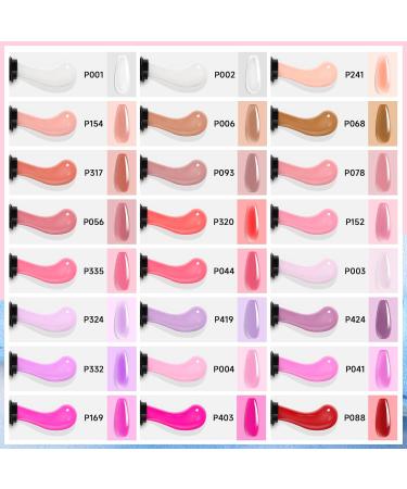 Morovan Poly Gel Nail Kit - 48 Color Professional Poly Gel Kit for Nail Extension - Glitter Poly Gel & Pure Poly Gel Included - Ideal for Beginners - 15ml Colorful Poly Gel Packs for Salon Quality Results - Buy Online on GoSupps.com