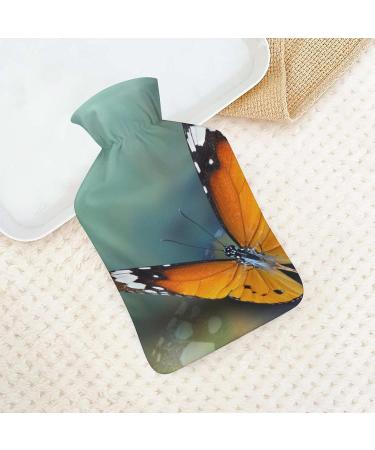Buy Butterfly Rubber Hot Water Bottle with Lid | Pain Relief Cramps & Foot Warmer - International Shipping - Buy Online on GoSupps.com