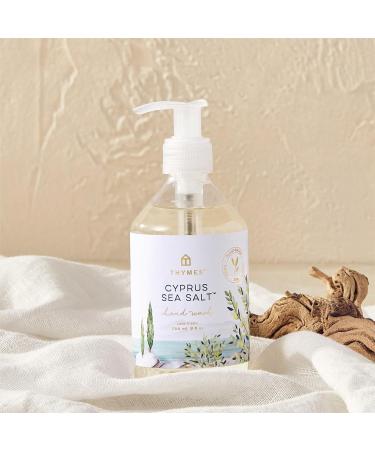 Thymes Hand Wash - Hydrating Moisturizing Soap with Moroccan Rosemary Sage & Amalfi Lemon - 9 fl oz Pump Bottle - Buy Online on GoSupps.com