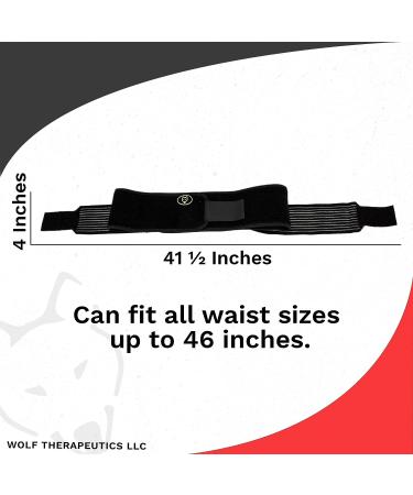 Dr. Wolf SI Belt - Pain Relief for Sacroiliac Joint Inflammation, Sciatica, Bursitis - Lumbar Support for Men & Women - Buy Online on GoSupps.com