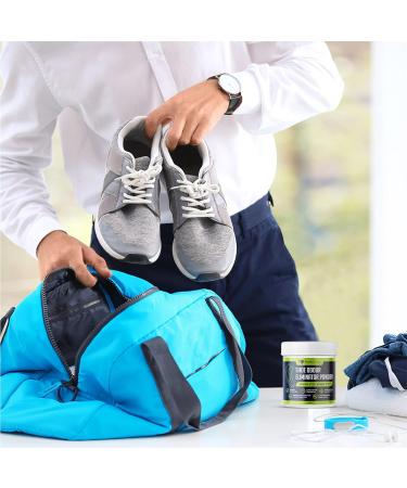 Shoe Odour Eliminator Powder | Leaves Smelly Shoes Fresh & Clean | | Long Lasting & Natural Odor Remover Formula | 100g - Buy Online on GoSupps.com