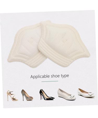 NOLITOY Cuttable Heel Cushion Stickers for Women - 18 Pairs Foam Heel Protectors & Liner Accessories - Comfortable Shoe Solutions - White - Buy Online on GoSupps.com