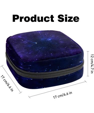 MUOOUM Menstrual Artery Bag - Zipper Women's Bond Bag for Tampons | Star Shiny Pattern Color 4 4.7x6.6 inches - Perfect for Women & Girls - Buy Online on GoSupps.com