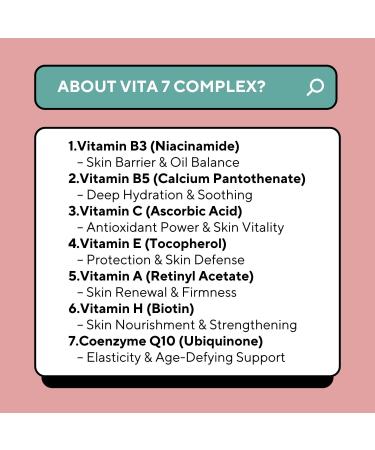 Luminous Elixir Dual Serum for Face with 5% of Vita 7 Complex Hyaluronic Acid Vitamin K3 & CoQ10 Sea buckthorn oil Hydrating & Skin Barrier Repair Anti-Redness Vegan Korean Skincare 50ml 1.69 Fl Oz (Pack of 1) - Buy Online on GoSupps.com