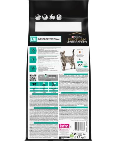 Pro Plan Veterinary Diets EN Gastrointestinal Dry Cat Food 1.5kg - Buy Online Now - Buy Online on GoSupps.com