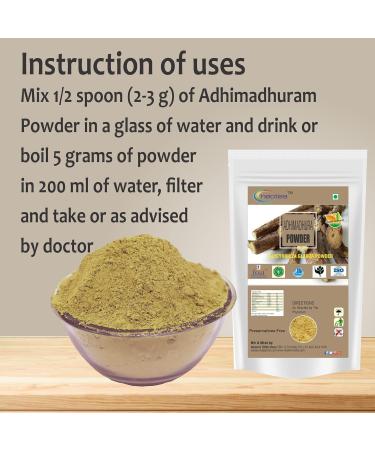 neotea Organics Licorice Root Powder | Glycyrrhiza Glabra | Mulethi | Yashtimadhu | 100% Pure & Natural | Non-GMO | Product of India (100 GM(3.52 OZ)) - Buy Online on GoSupps.com