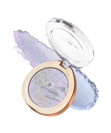 CHARMACY Chameleon Glitter Highlighter Makeup Palette Shimmer Cream Contour Face Brightening Illuminator Highlighter Long Lasting Cruetly-Free 604 #604 4.20 g (Pack of 1)