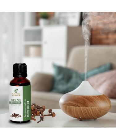 CLOVE BUD ESSENTIAL OIL 100% Pure Undiluted Uncut Therapeutic Grade Steam Distilled Natural Oils For Skin Hair And Aromatherapy 250ML CLOVE BUD Oil 250ML - Buy Online on GoSupps.com