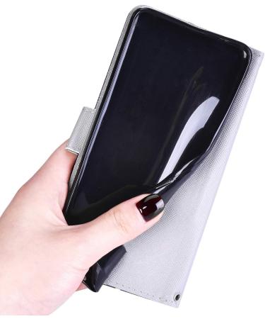 Uposao Huawei P40 Lite E Leather Case - Cartoon Pattern Flip Wallet Cover with Card Compartment - Buy Online on GoSupps.com