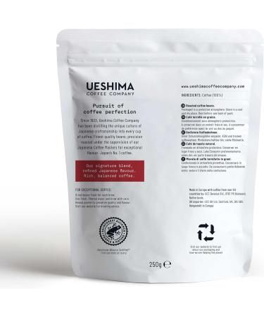 Ueshima Tokyo Roast Coffee Beans 250g (pack of 6) & House Blend Coffee Beans 250g (pack of 6) - Buy Online on GoSupps.com